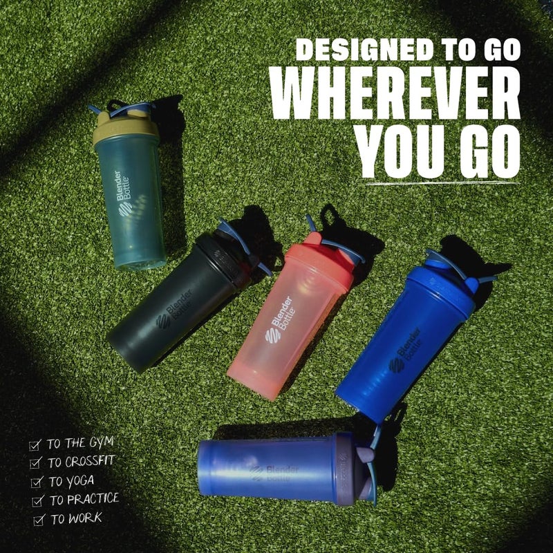 BlenderBottle Classic V2 Shaker Bottle Perfect for Protein Shakes and Pre Workout, 28-Ounce, Pebble Grey - Image 5