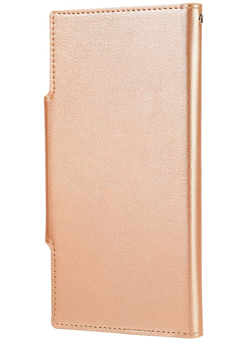 Suteni Flip Cover Card Slots Leather Phone Case for Oppo  - Image 2