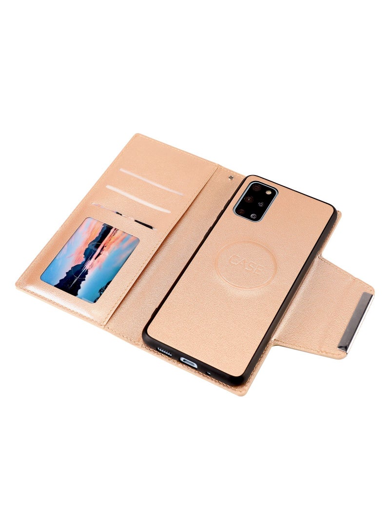 Suteni Flip Cover Card Slots Leather Phone Case for Oppo  - Image 3