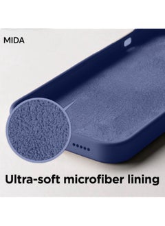 Mida iPhone 16 Plus Silicone Case Cover, full body protection case with a soft silky feel, shockproof cover with microfiber lining  - Image 5