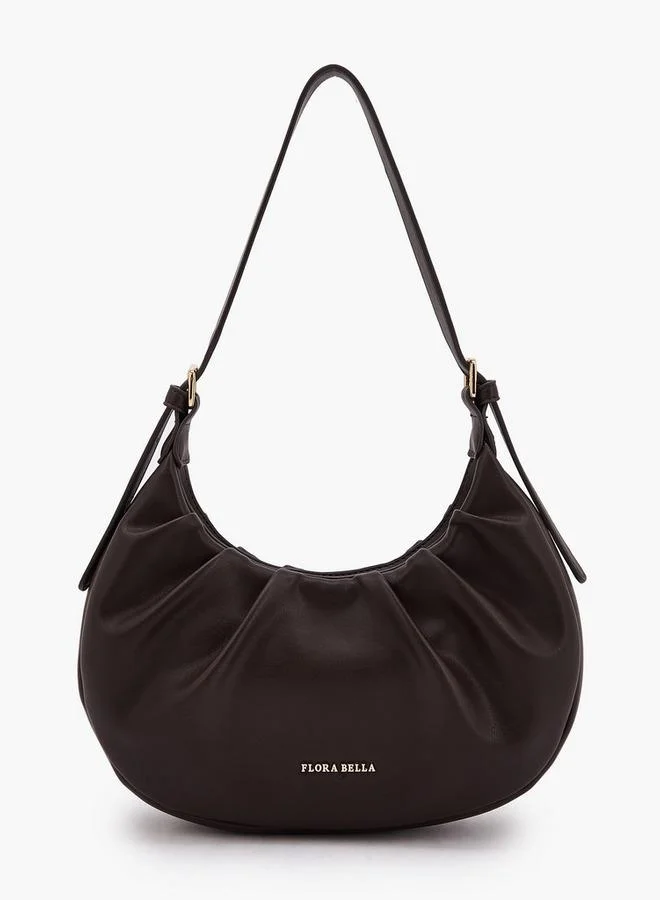 Flora Bella By Shoexpress FLORA BELLA SHOULDER BAG WITH ZIPPER CLOSURE