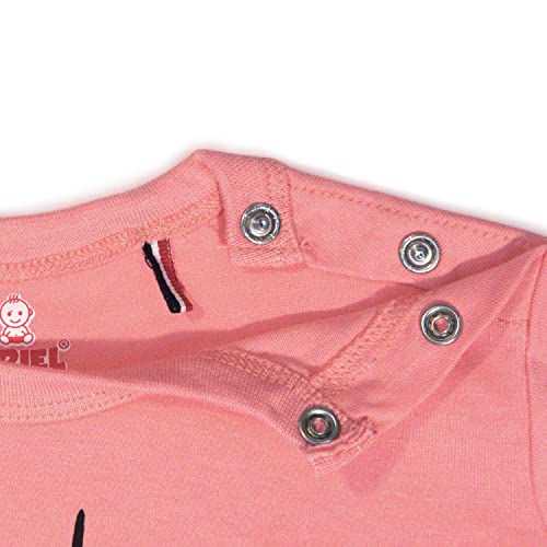 ARIEL Cotton Clothing Sets for Boys & Girls - Unisex Clothing Sets Full Sleeve T-Shirt & Pant -Size(2-3_Years) -Style(Pink-Cap) - Image 3