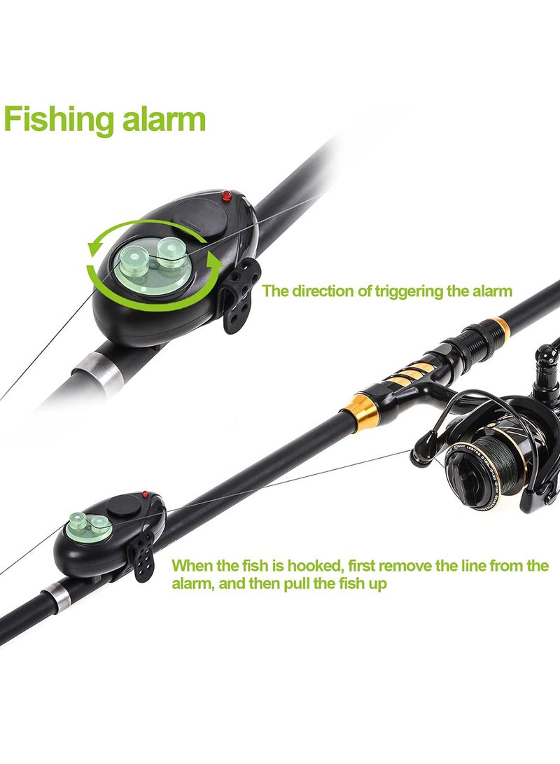 GGOOT Fishing Warning Device, Sea Fishing Alarm Bundled Acoustooptic Alarm Electric Outdoor PC Lure Light Tool - Image 4