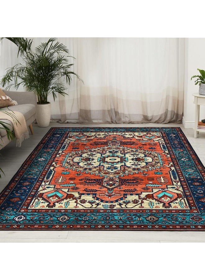 آنا سجادة كريستال مخملية غير قابلة للانزلاق بحجم 80*120 سم لغرفة المعيشة المنزلية耐用 - Image 5