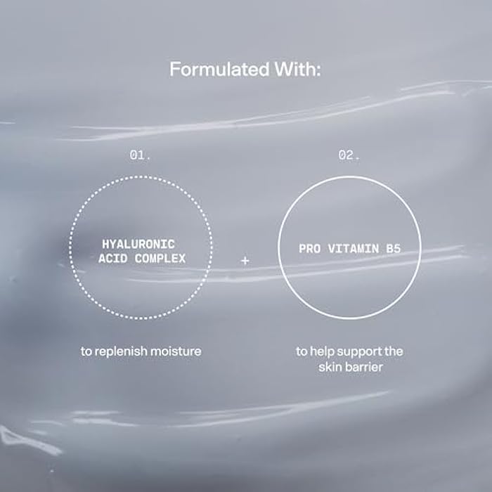 Versed Water Rush Intensive Hydrating Serum - Hyaluronic Acid Serums for Face with Vitamin B5 - Lightweight Face Serum for Dry Skin - Sensitive Skin-Approved & Clinially Tested (1 fl oz) - Image 3