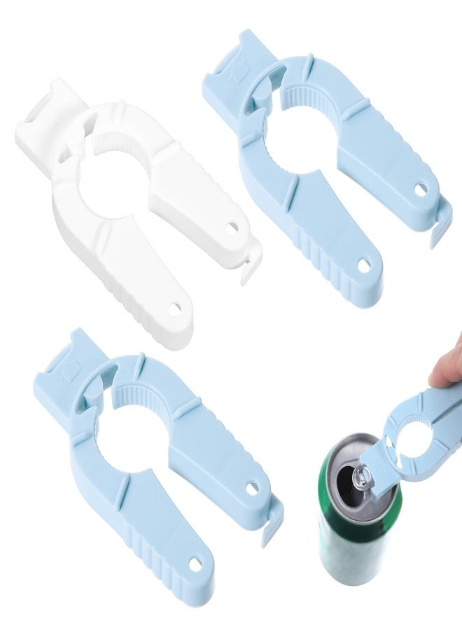 Apausvcm 3Pcs Water Bottle Opener, Multifunctional Plastic Bottle Cap Opener Ergonomic Soda Can Openers for Arthritic Hands, Weak Hands, Seniors, Elderly - Image 2