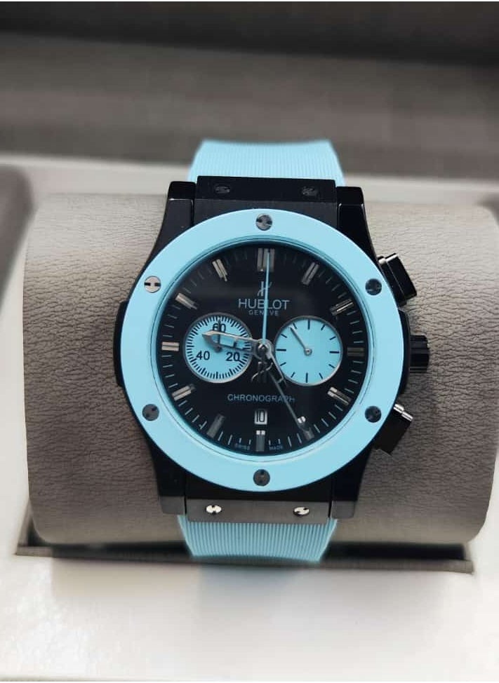 Mont Bleu Hoba men's battery watches The internal meters are working  Excellence and elegance 
