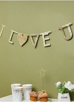 Glitter Letter Garland Kit