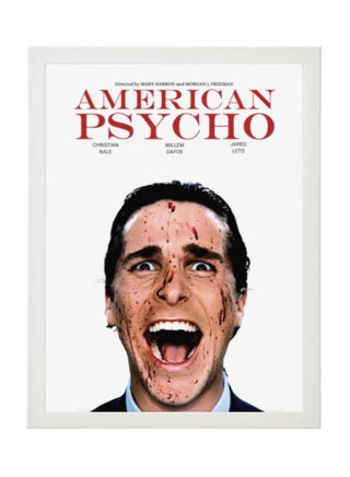 American Psycho Movie Poster with Frame 30x40cm - pzsku/Z309C84E266158C358815Z/45/_/1703223622/7d5b3dee-abce-462b-ae85-984692e49d0c
