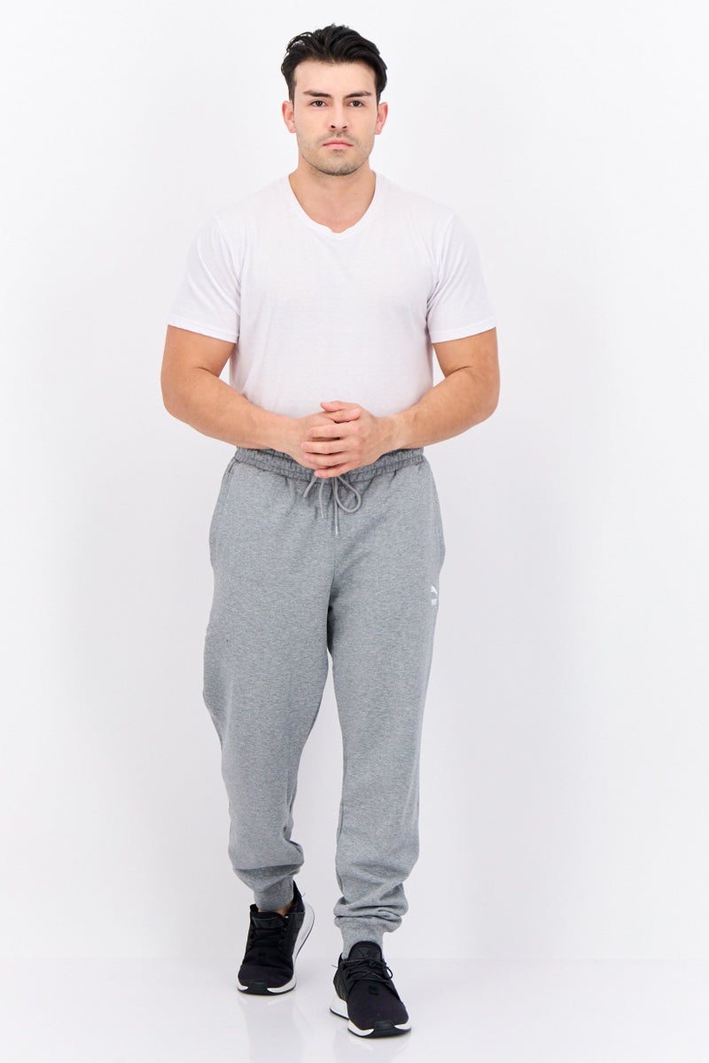 PUMA Men Sportswear Fit  Embroidered Logo Outdoor Sweatpants, Medium Grey  - Image 4