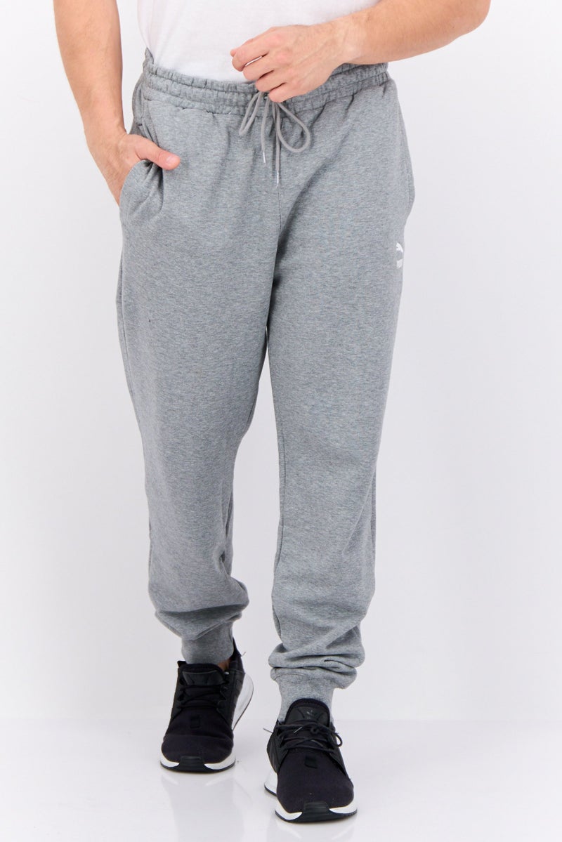 PUMA Men Sportswear Fit  Embroidered Logo Outdoor Sweatpants, Medium Grey  - Image 1