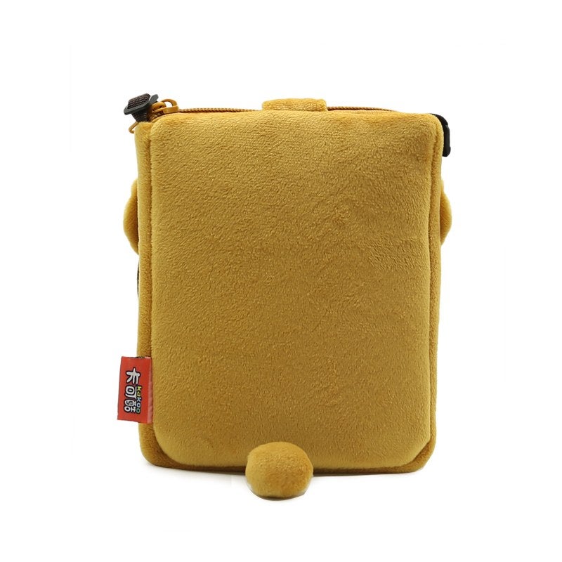 Plush Kids Crossbody Bag, Monkey Animal Design, Soft Lightweight Shoulder Bag for Daily Outings - Image 4