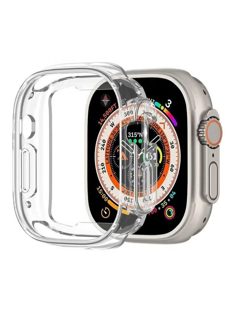 Bastec - Smart Watch 7in1 Deluxe Edition  Waterproof IP67 With Health Fitness Tracker Sport Watch Supports NFC with 7 Bracelets and Protection Cover 49MM-Multicolour - Image 1
