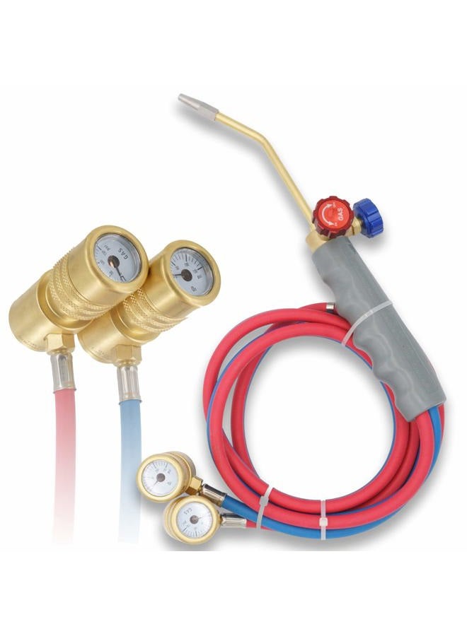 Cybring Pressure Gauges MAPP/Oxygen Welding Torch - Image 1