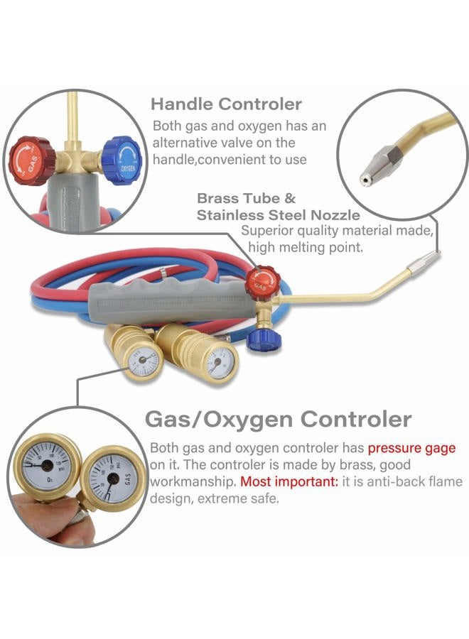 Cybring Pressure Gauges MAPP/Oxygen Welding Torch - Image 3