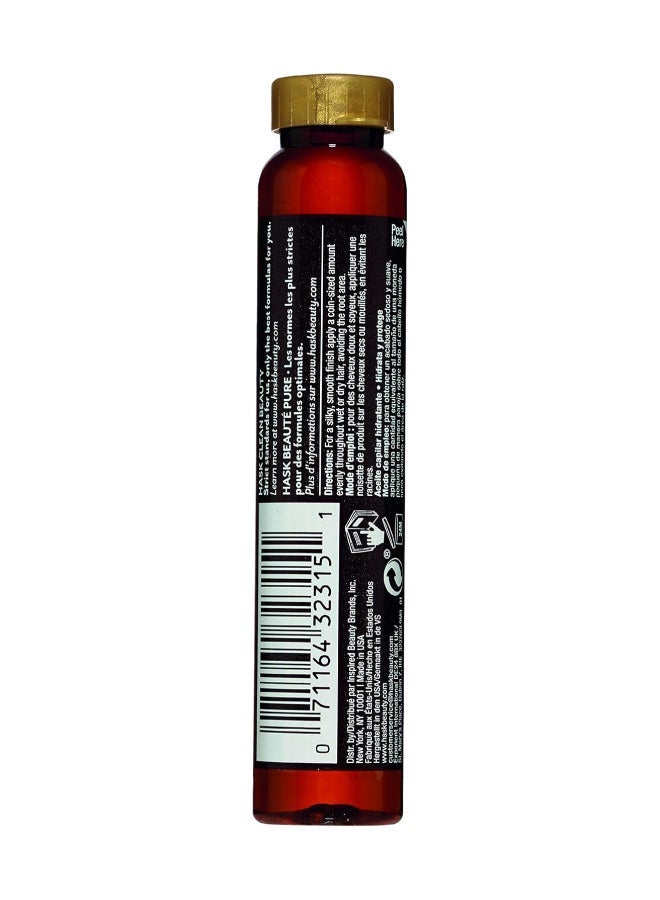 HASK Macadamia Oil Moisturizing Shine Hair Oil 18ml - Image 2