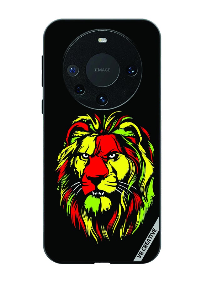 VR CREATIVE Protective Case Cover For Huawei Mate 60 Pro Plus Lion Design Multicolour - Image 1