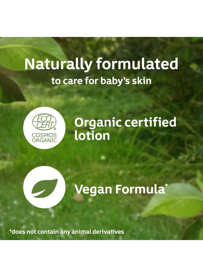 Johnson's Naturally Sensitive Lotion With Organic Aloe Vera & Shea Butter 395 ML - Image 4