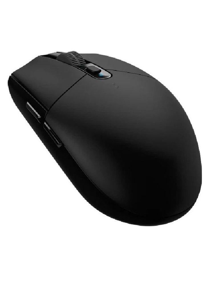 ماركة غير محددة - ماوس الألعاب اللاسلكي Lightspeed Logitech G304، تصميم ميكانيكي خفيف الوزن واستخدام بطارية فائق الكفاءة، مستشعر البطل 12000 نقطة في البوصة نطاق التشغيل - 10 متر مع جهاز استقبال USB صغير، متوافق مع أجهزة الكمبيوتر الشخصية وأجهزة Mac والكمبيوتر المحمول - أسود - Image 1