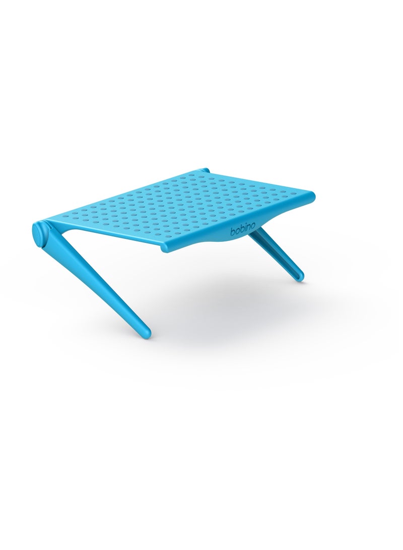 bobino TV Monitor Screen Shelf | Turquoise | Anti-Slid Anti-Skid Minimalist Monitor Mounted Organizer for Photo Frames, Remote, Pots, Dolls - Image 1