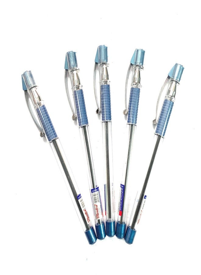 Montex Mega Top Ball Pen-Blue,Pack of 10 - Image 3