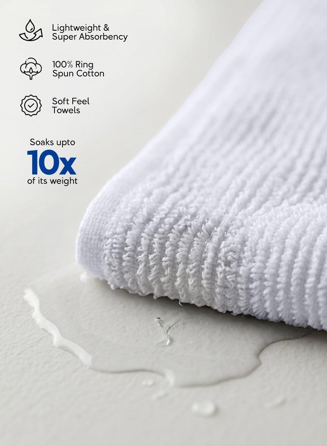 Utopia Towels Kitchen Bar Mops 16 x 19 Inches, 100% Cotton Super Absorbent Ribbed Bar Towels, Multi-Purpose Cleaning Towels for Home and Kitchen Bars 12 Pack White - Image 4