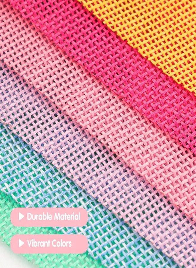 Fumwase Multicolor Burlap Banner 48 Pcs Pennant Banner Flags Rainbow Bunting Banner 52.5ft Reusable Pastel Garland for Birthday Baby Shower Easter Classroom Bedroom Window Wall Party Decoration - Image 3