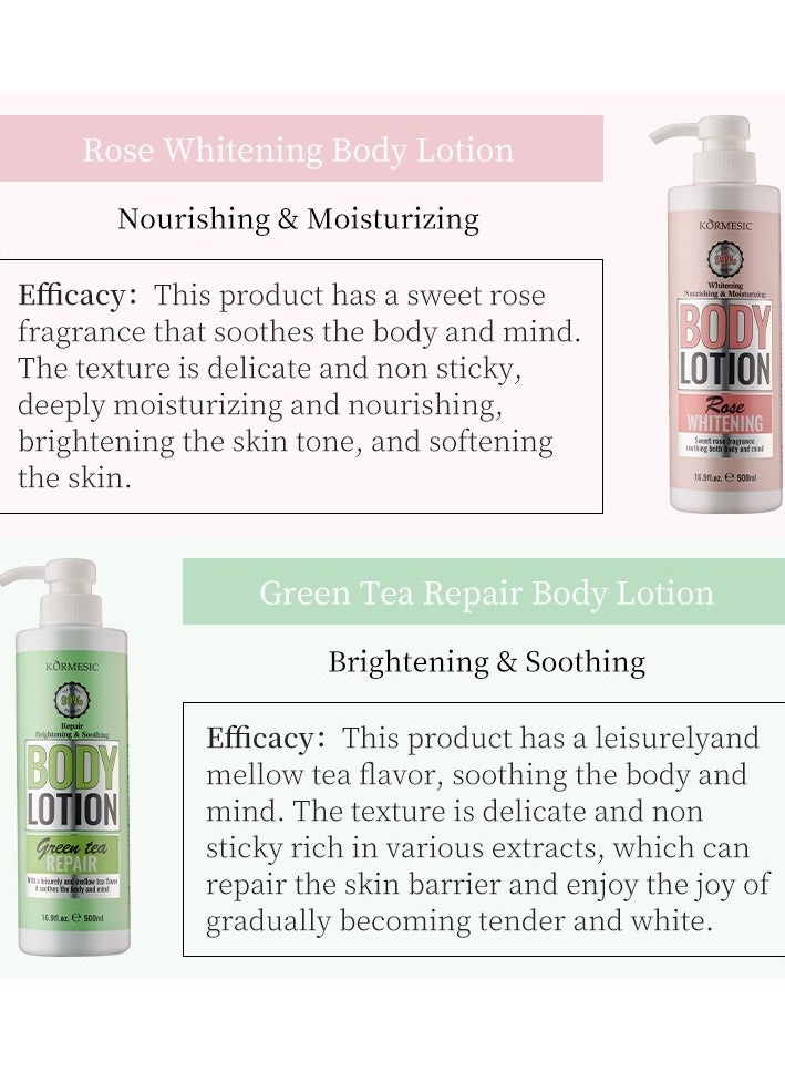 Kormesic Rose Body Lotion 500ml - Romantic & Hydrating - Image 2