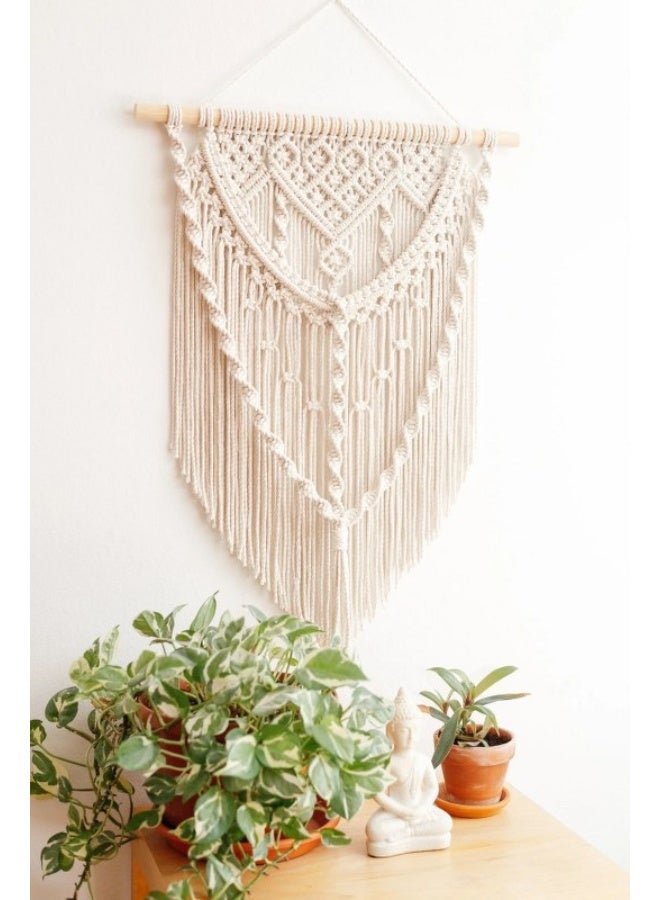 Home Gallery Macrame Pattern Wall Hanging Handmade  - Image 2