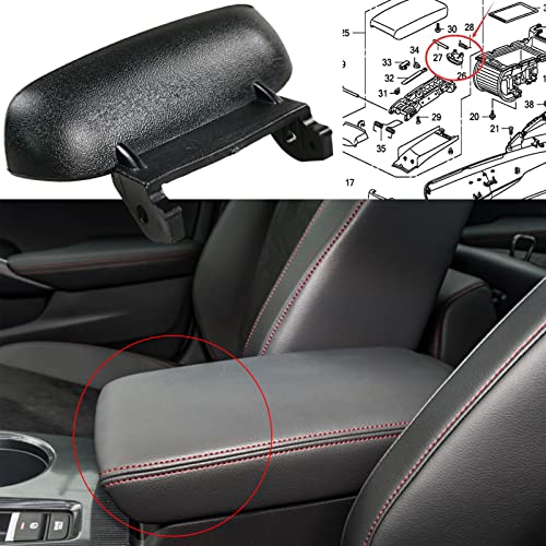 GaeaAuto Armrest Cover Lid Lock Center Console Latch and Spring & Pin for Honda Civic 2006-2011 Replace 83451-SNA-A01ZA - Image 4