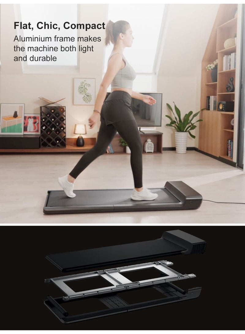 جهاز المشي الذكي القابل للطي WalkingPad A1 Pro، نحيف وقابل للطي، جهاز رياضي للياقة البدنية، يوضع تحت المكتب، مناسب للجري والمشي، مناسب للاستخدام في الأماكن المغلقة والمفتوحة