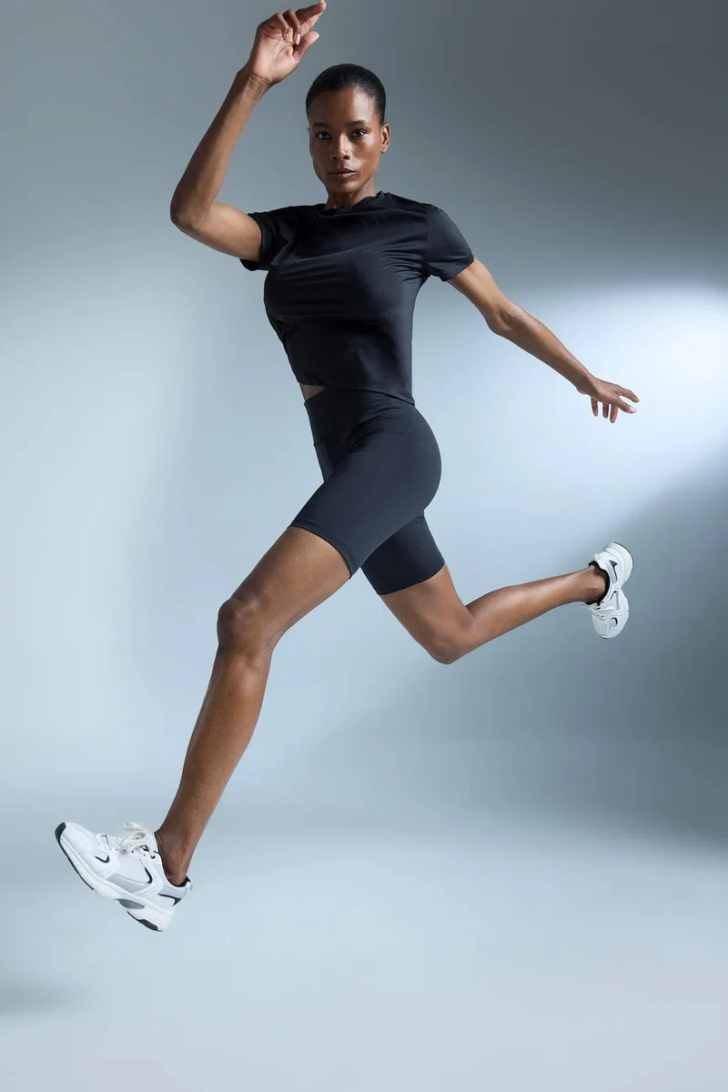 ديفاكتو DeFactoFit Biker Waist-hugging Sports Leggings