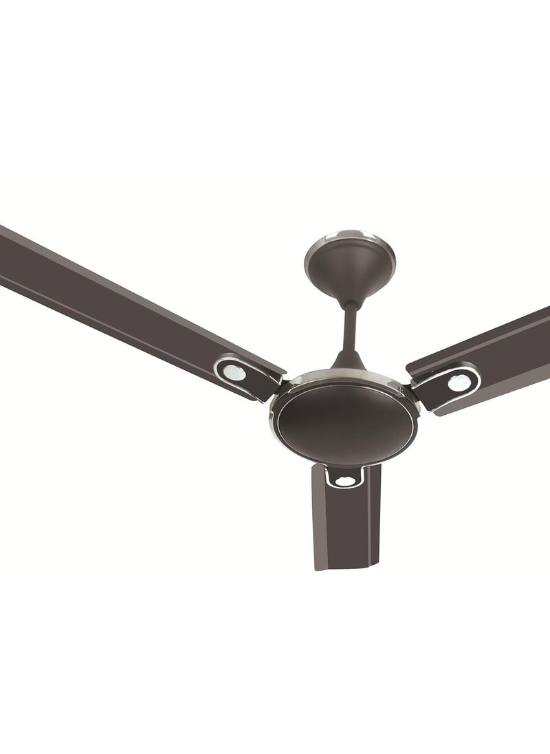 ESKON ESKON VIRAT 1200mm 48 inch HighSpeed Premium Decorative Ceiling Fans for Home 400 RPM Anti RustDust 1 Years Warranty Pack of 1 SMOKE BROWN  - Image 3