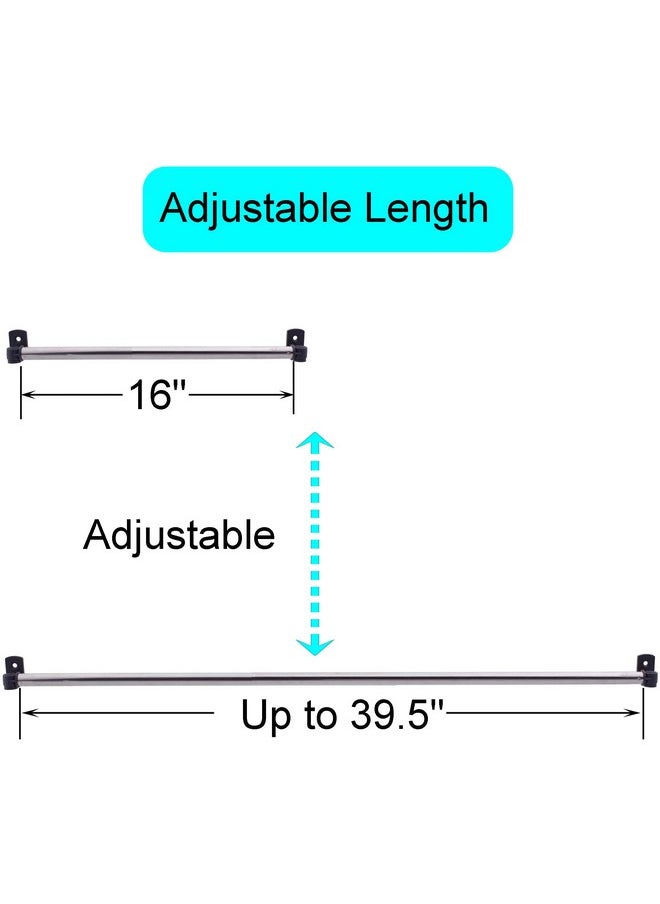 YYST Gift Wrapping Paper Wall Mount Storage Station Organizer Dispensing Rack For Gift Wrapping Paper Up To 40 Inch(100Cm) Wide. (Black4)  - Image 2