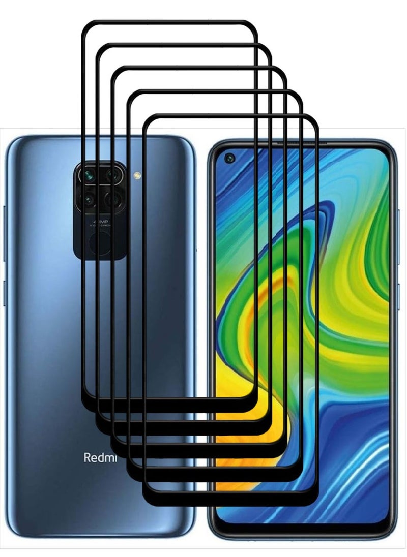 ACLIX 5 Pieces Antistatic ESD Dustproof Premium Quality High Definition Tempered Glass Screen Protector Designed For Xiaomi Redmi Note 9 - Image 1