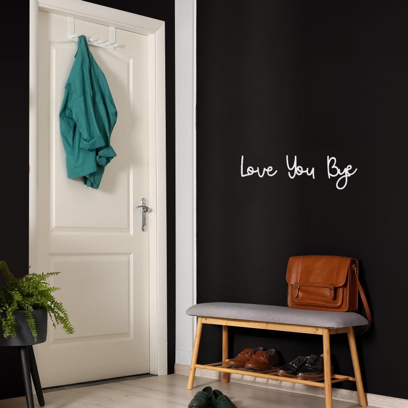 Dripykiaa Love You Bye Wood Sign Decor Decor Boho Decor 31.5 Wood Grain Wall Decor - Image 4