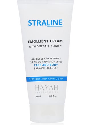 Straline Emollient Cream With Omega 3,6 And 9 Face And Body 200 Ml - pzsku/Z309E5D0350C48B5E1B36Z/45/_/1712309285/adfdee01-73ab-4030-a95f-3cf1b2c777eb