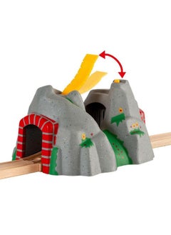 Brio World - 33481 Adventure Tunnel - Interactive Toy Train Accessory For Kids | Enhances Motor Skills | Compatible With All Brio Train Sets | Fsc-Certified Beech Wood | Ideal For Ages 3 And Up  - Image 3