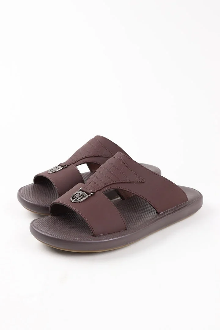 Viny Viny Traditional Arabic Sandals for Men – Comfortable Slip-On Design – Everyday Wear – Black, White, Coffee