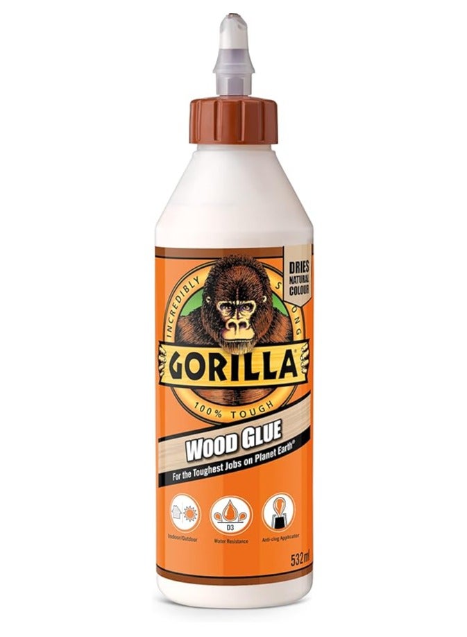Gorilla Wood Glue, 532ml - Image 1