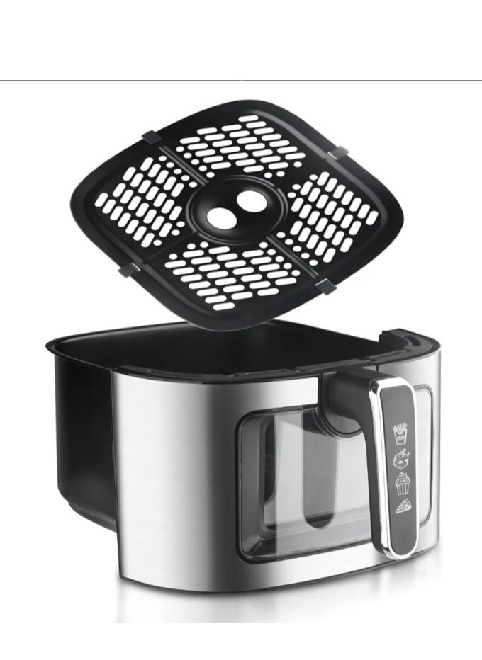 RAF - AirFryer 8.3L Size,1600W, Multi-Purpose Machine One-touch Panel,Easy to clean,360° Turbo Airflow Tech, Nonstick Air Fryers Basket,dishwasher-safe, Intelligent weighting，Guided Cooking Prompts - Image 1