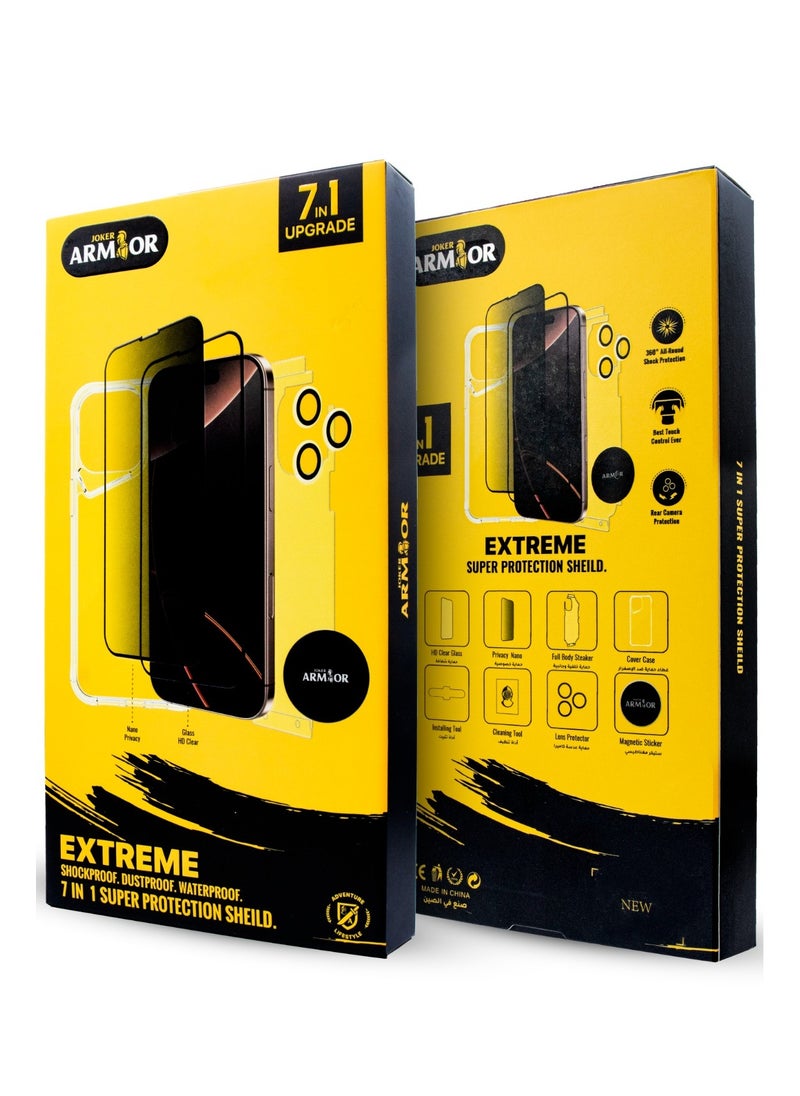 ARMOR - Protection Package 7 in 1 for Apple iPhone 15 - Image 1