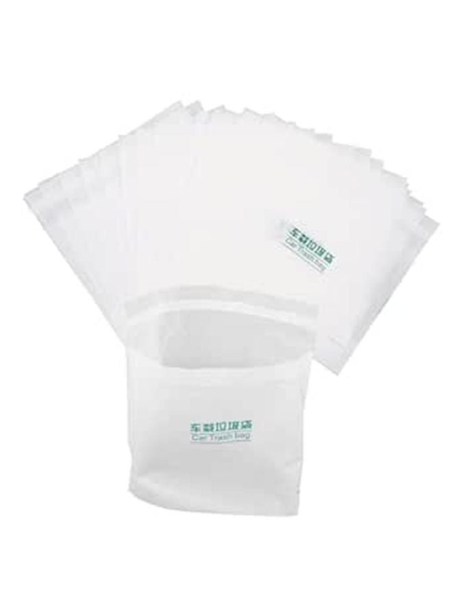 100 Pcs Thickened Disposable Car Trash Bags Vomit Garbage Pouches for Vehicle - Image 1