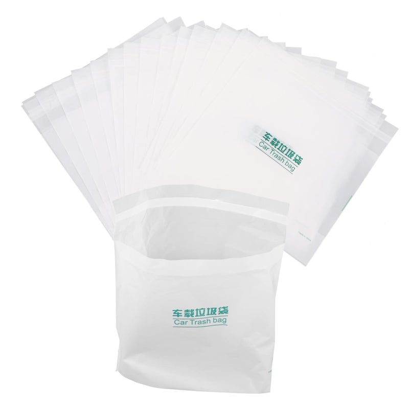 100 Pcs Thickened Disposable Car Trash Bags Vomit Garbage Pouches for Vehicle - Image 2