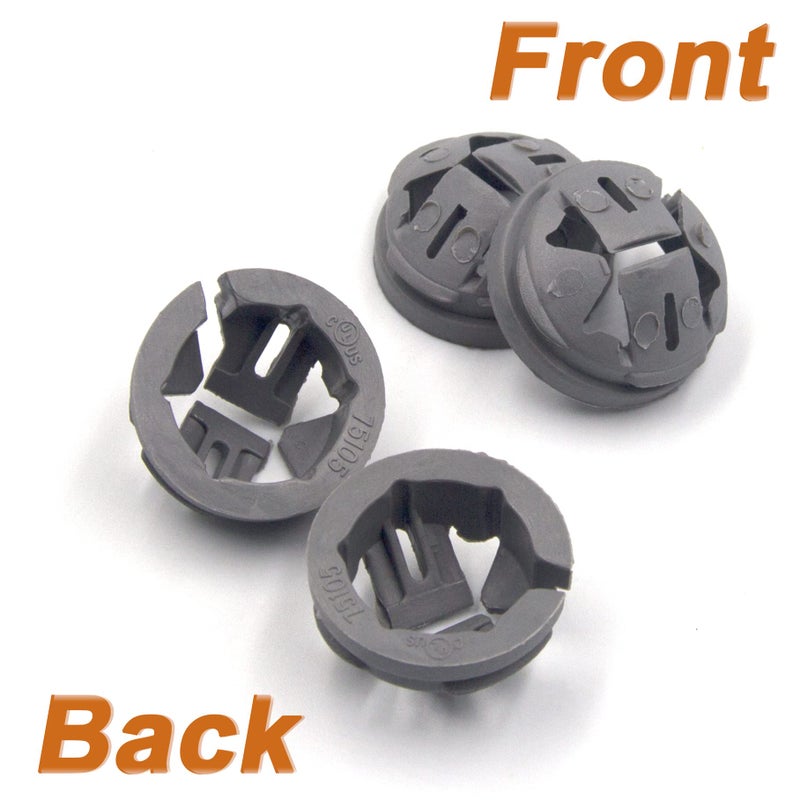ISPINNER 20pcs 3/8 Inch Trade Size Non-Metallic Button Push-in Cable Connectors, Fits for 1/2 Inch Knockouts - Image 4