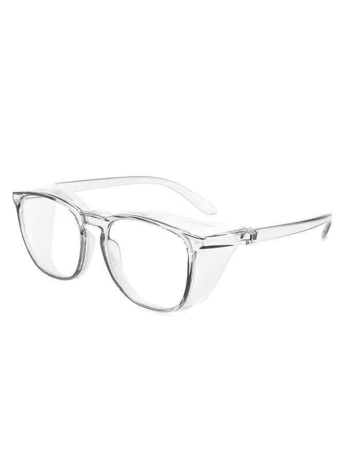 Safety Glasses Anti Fog Goggles Protective Eyewear Blue Light Blocking Anti Dust UV Protection Glasses For Men Women (Grey) - Image 3