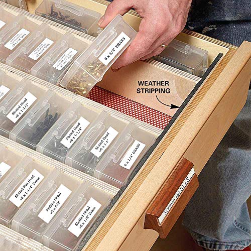 Aonomi 18483 a18483 Replace for Dymo 18483 Rhino Industrial Permanent Polyester Labels 1/2-Inch X 18 Ft Black on White Compatible with DYMO Industrial Rhino 4200 5200 5000 6000 Label Maker, 4-Pack - Image 5