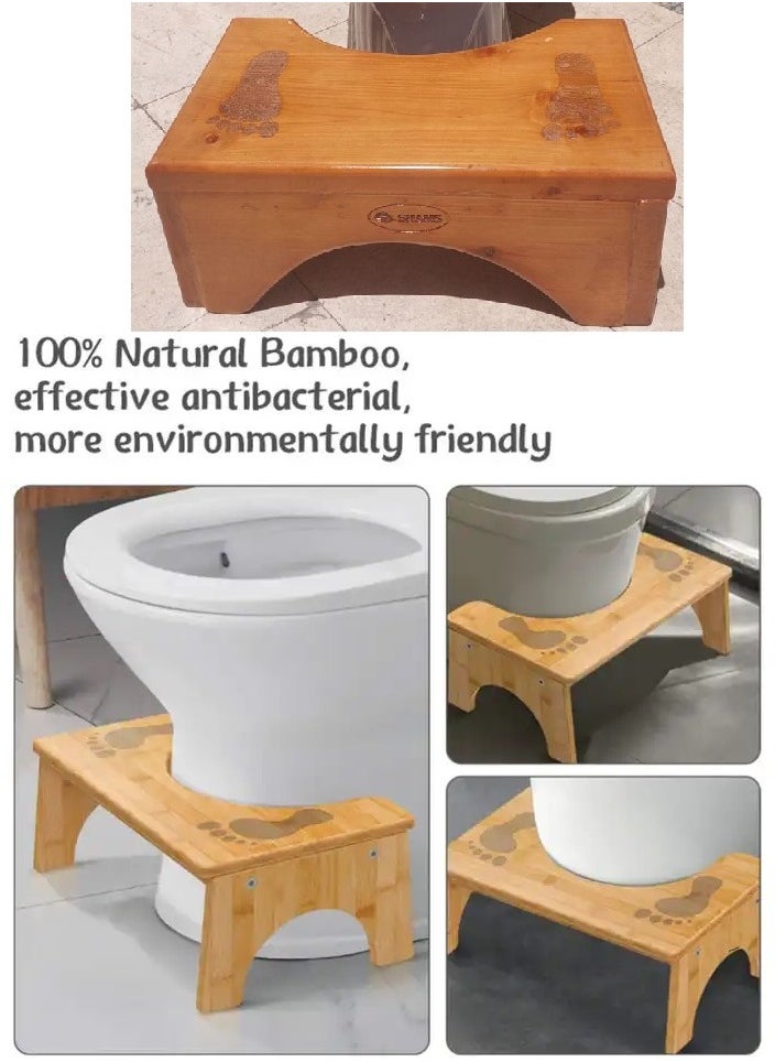 Bathroom chair with footrest for the health and medical base for treating constipation and colon, code 560