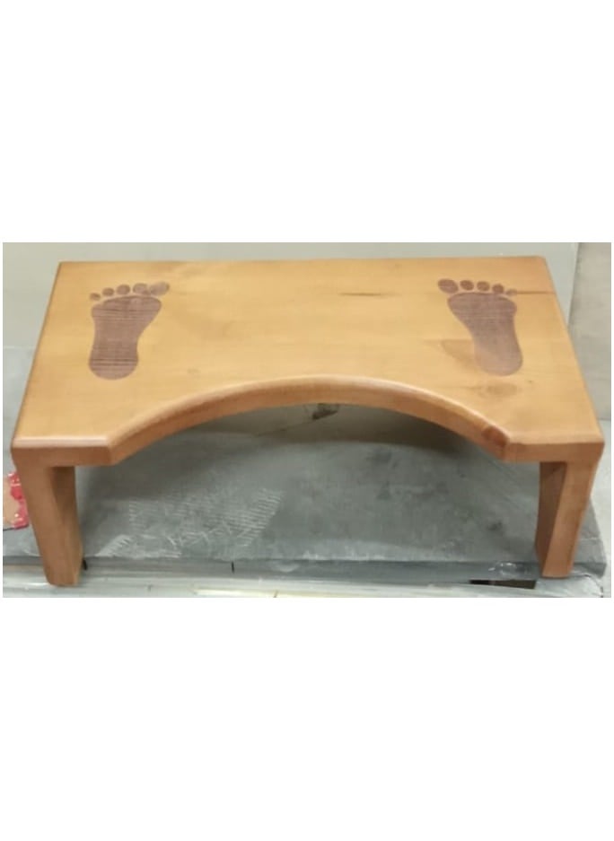 Bathroom chair with footrest for the health and medical base for treating constipation and colon, code 560