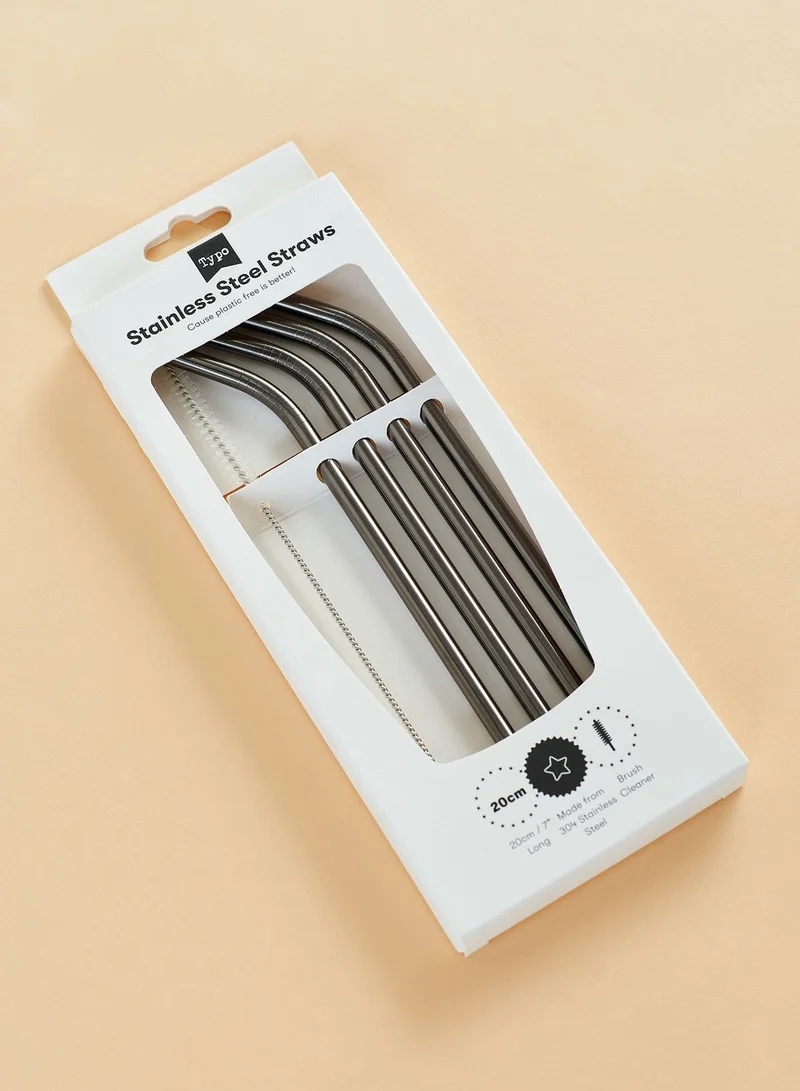Typo Stainless Steel Straw